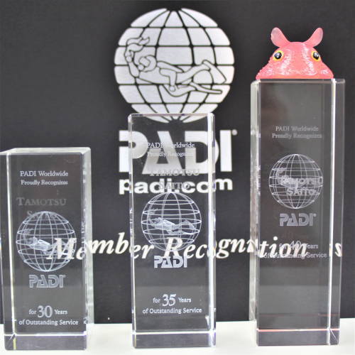 PADIメンバー40年award