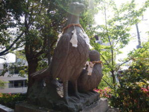 キジの大谷場氷川神社
